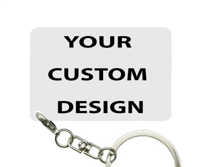 Custom Logo/Design/image Key Chains (Horizontal) aviation aviation key chain, durable metal alloy.