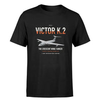 Thumbnail for Handley Page Victor K.2 design on black double-side t-shirt, single-side print
