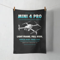 Thumbnail for DJI Mini 4 Pro design on black towel