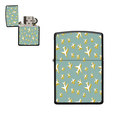 Mixed Size Airplanes aviation metal lighter in premium metal alloy.
