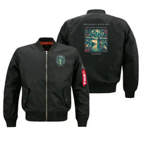 Thumbnail for VINTAGE G4401 - The Mangrove Channel Idle - Bomber Jacket design on black