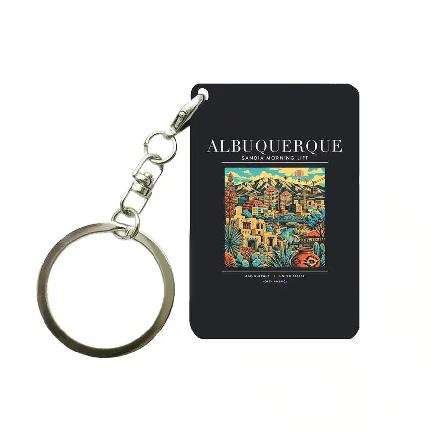 ALBUQUERQUE - Poster - Key Chain - Black