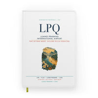 Thumbnail for Luang Prabang International Airport (LPQ) design on white notebook