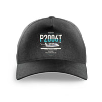 Thumbnail for Tecnam P2006T design on black printed hat