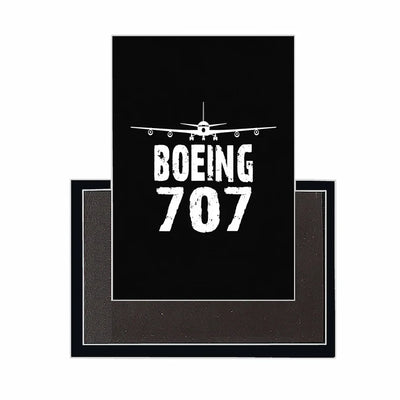 Boeing 707 & Plane aviation design magnet in strong neodymium core.