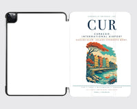 Thumbnail for Curaçao International Airport (CUR) design on white ipad tablet case