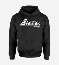 Thumbnail for EuroAtlantic Airways logo printed on black hoodie