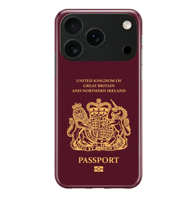 UK Passport iPhone Case