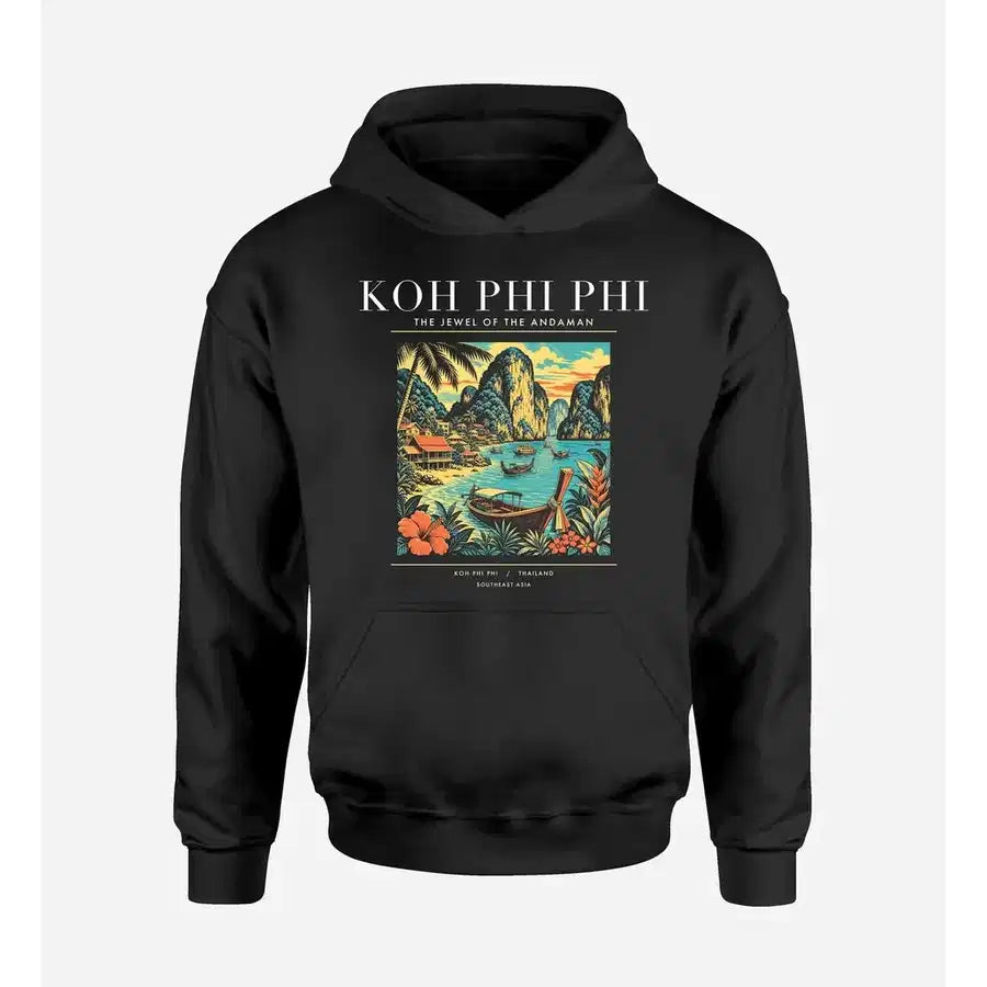 KOH PHI PHI - Poster - Premium Hoodie - Black