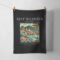 Thumbnail for SINT MAARTEN - Poster - Towel - Black