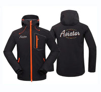 Thumbnail for Aviator - Dont Make Me Walk aviation design printed on warm polar fleece polar fleece jacket.