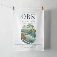 Thumbnail for Cork Airport (ORK) design on white towel