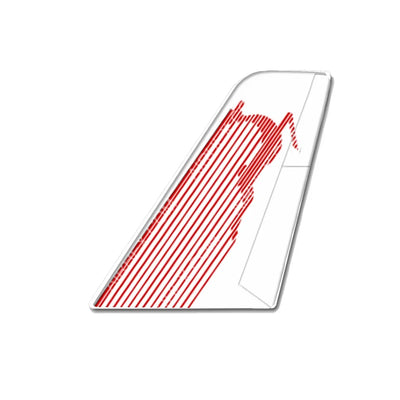 Tunisair aviation design tail sticker in weather-resistant vinyl.