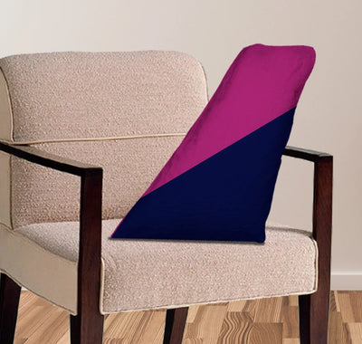 Wizz Airlines aviation design on soft polyester filling aircraft tail pillow.
