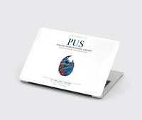 Thumbnail for Gimhae International Airport Busan (PUS) design on white MacBook case