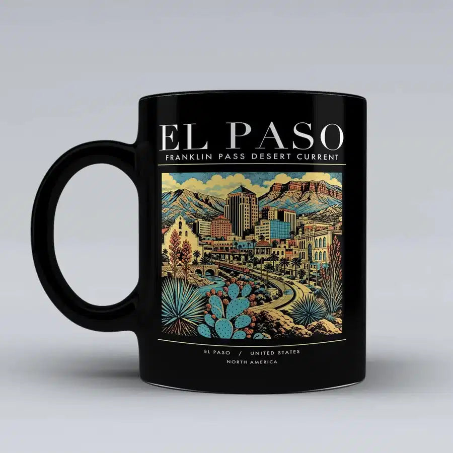 EL PASO - Poster - Mug - Black