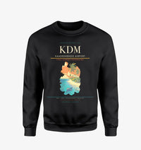 Thumbnail for Kaadedhdhoo Airport (KDM) design on black sweatshirt