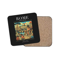 Thumbnail for ROME - Poster - Coaster - Black