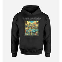 Thumbnail for ST. PETE–CLEARWATER - Poster - Premium Hoodie - Black