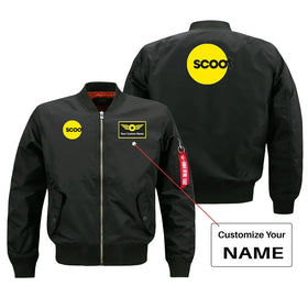 Scoot Airlines Bomber Jackets