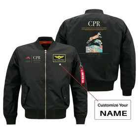 Casper–Natrona County International Airport (CPR) Bomber Jacket