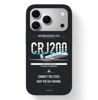 Thumbnail for CRJ200 Case design on black iphone case