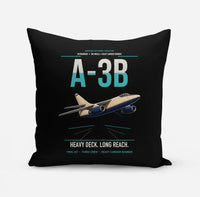 Thumbnail for A-3B Skywarrior design on black pillow