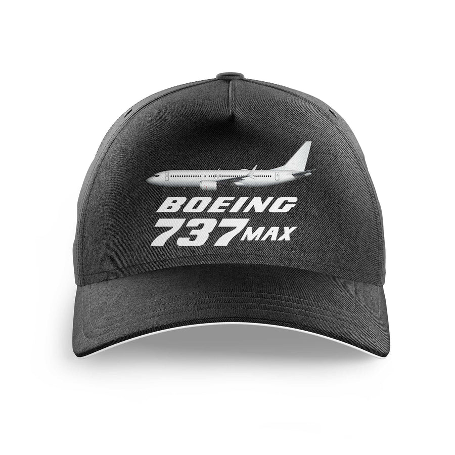 The Boeing 737Max printed hat - black