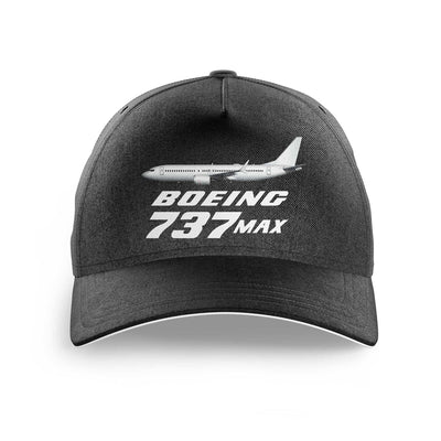 The Boeing 737Max printed hat - black