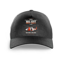 Thumbnail for Sikorsky MH-60T Jayhawk design on black printed hat