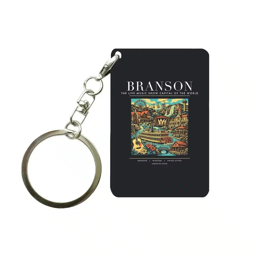 BRANSON - Poster - Key Chain - Black