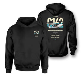 Double-Side Printing — Cessna 162 Skycatcher Double-Side Hoodie