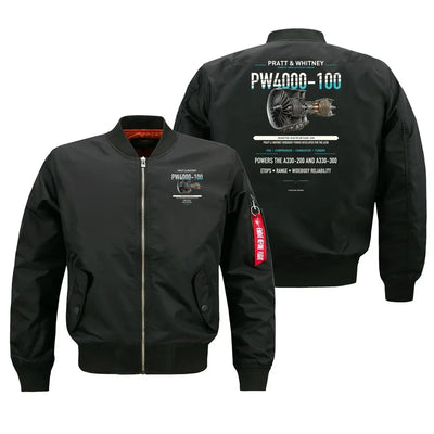 PW4000-100 design on black bomber