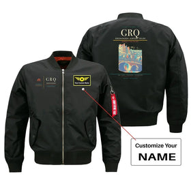 Groningen Airport Eelde (GRQ) Bomber Jacket