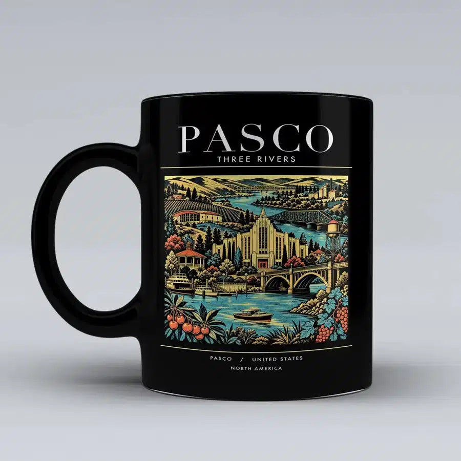PASCO - Poster - Mug - Black