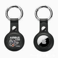 Thumbnail for Airbus A320 & CFM56 Engine aviation themed AirTag case for AirTag.