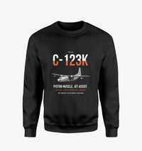 Thumbnail for C-123K Provider design on black sweatshirt