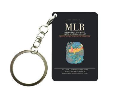 Melbourne Orlando International Airport MLB Black