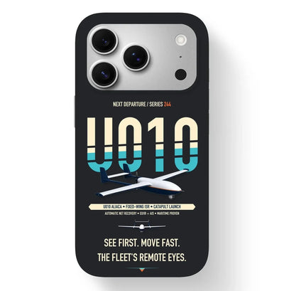 Airbus U010 Aliaca Fixed-wing Case design on black iphone case