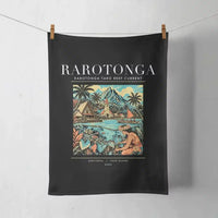 Thumbnail for RAROTONGA - Poster - Towel - Black