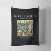Thumbnail for BARRANQUILLA - Poster - Towel - Black