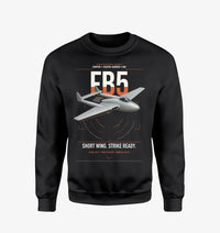 Thumbnail for de Havilland Vampire FB5 design on black sweatshirt