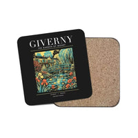 Thumbnail for GIVERNY - Poster - Coaster - Black