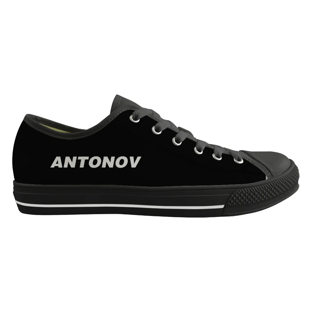 Antonov & Text Canvas Shoes