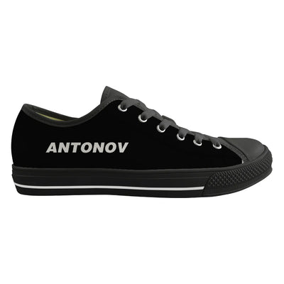 Antonov & Text Canvas Shoes