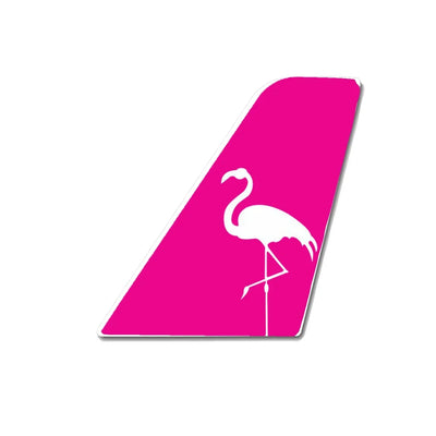 Silver Airlines aviation design tail sticker in weather-resistant vinyl.