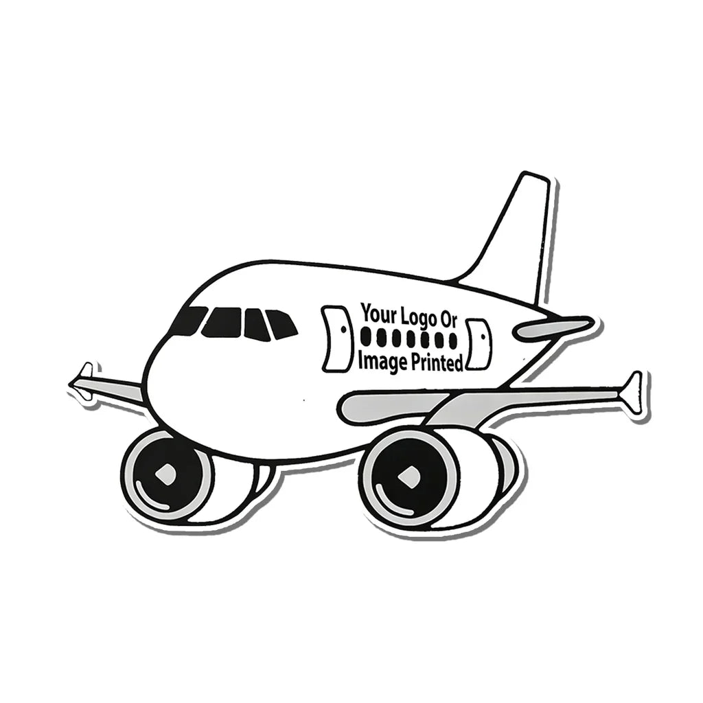 Custom Design Image Logo Airbus A320 Airplanes sticker, Wide 6cm (2.3inches)