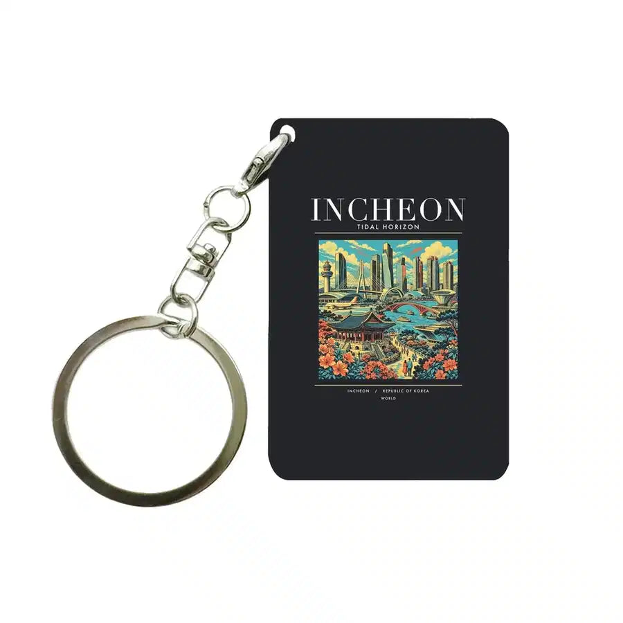 INCHEON - Poster - Key Chain - Black