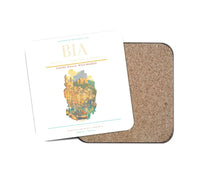 Thumbnail for Bastia  Poretta Airport BIA Coaster 1-Piece - White