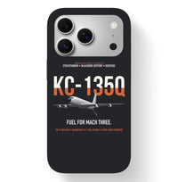 Thumbnail for KC-135Q Blackbird Tanker design on black magsafe iphone case, for iPhone 17 Pro